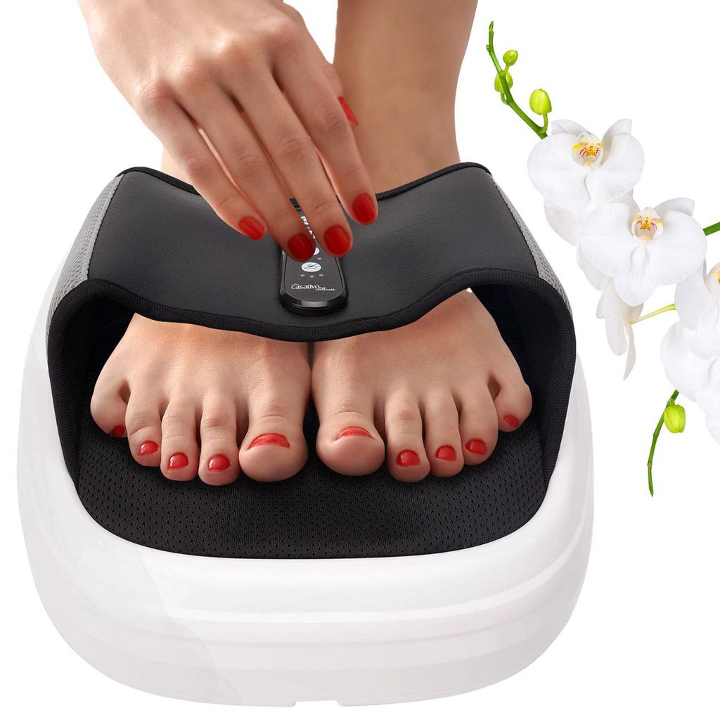 3D Shiatsu Fussmassagegerät mit Wärme & Luftdruck. Produktbild 