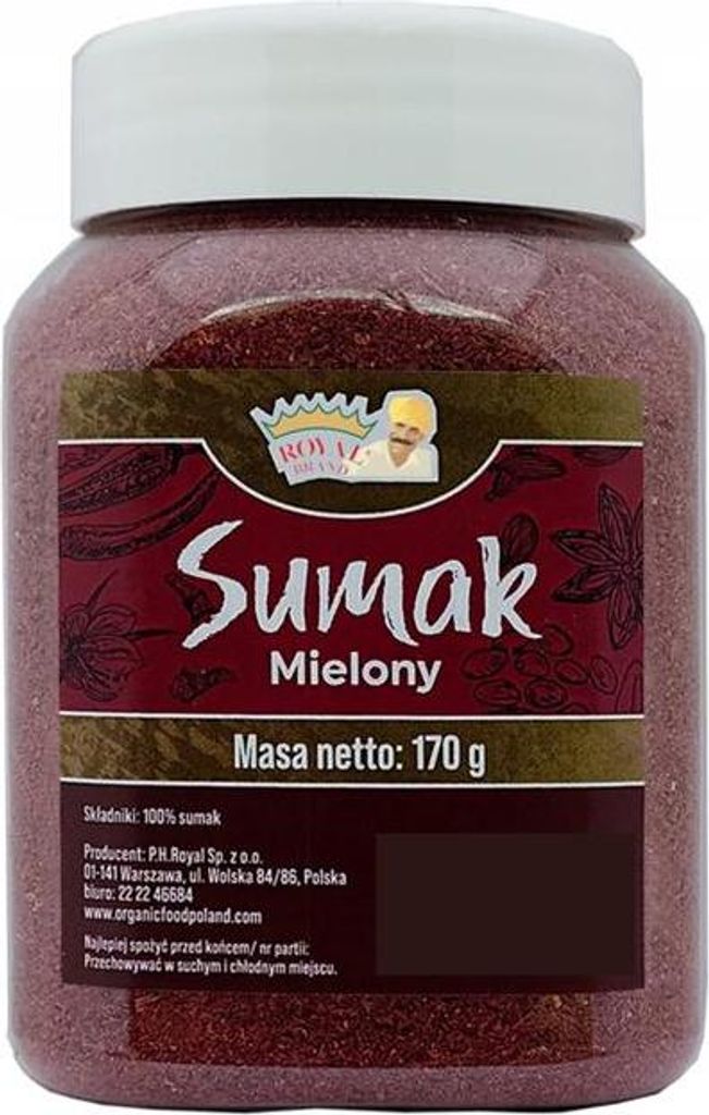 SUMAK MIELONY 170 g - ROYAL BRAND