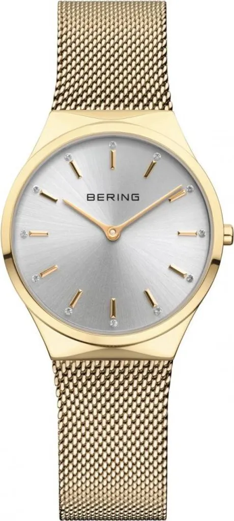 Montre BERING 12131-330 Femme en Or - Design Scandinave Classique Chic