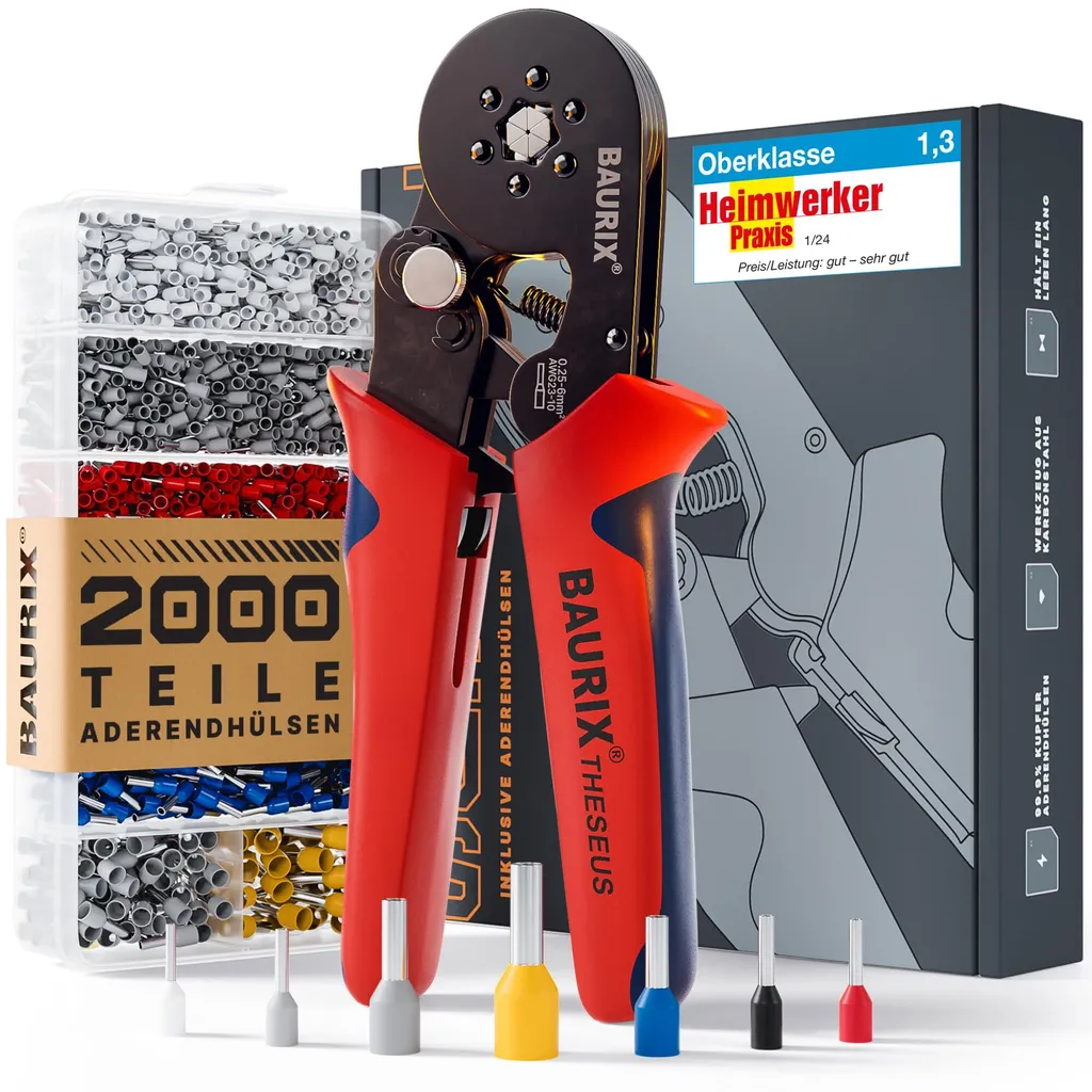 Offerta Kit BAURIX®: Pinza Esagonale + 2000 Capicorda - Ordina Ora!