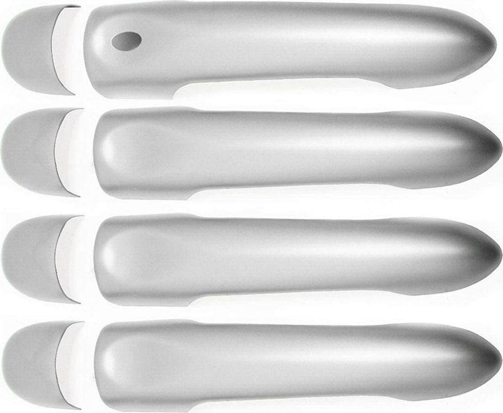 Türgriffblende für Renault Fluence / Smart Forfour Satin Chrom Edelstahl 4Tür 8x