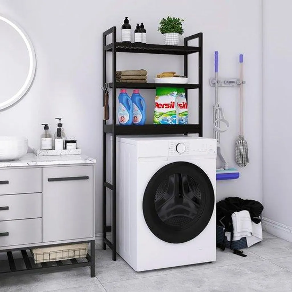 Petit meuble de toilette pour wc et lave-mains d'invités urbains