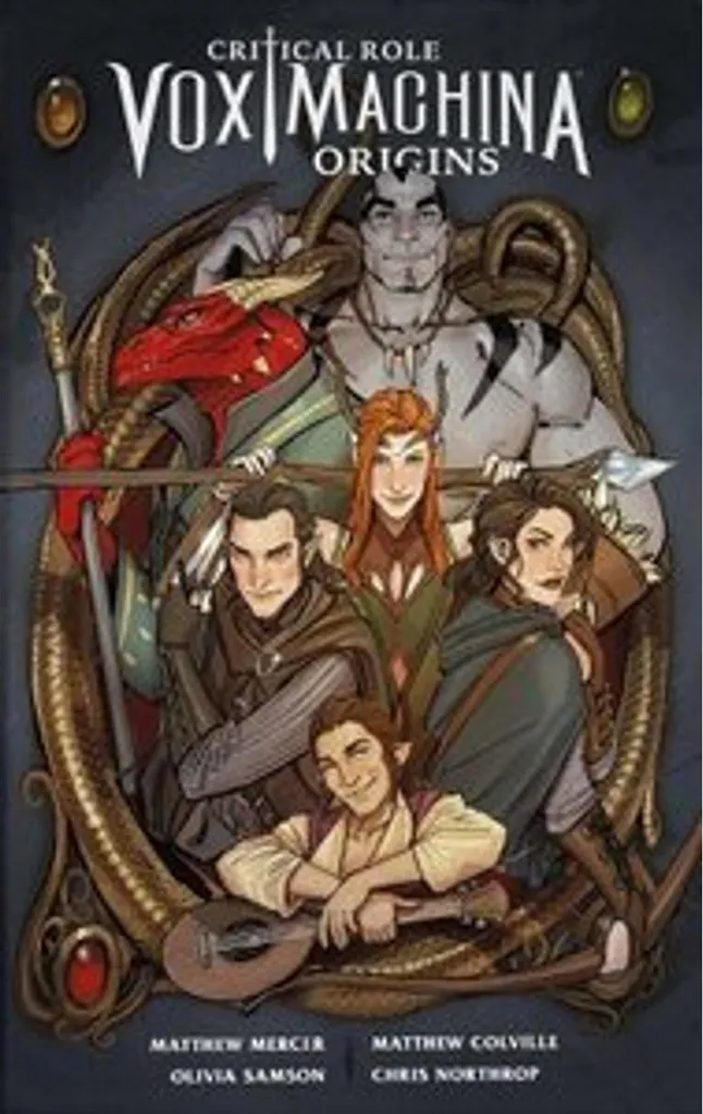 Livre Critical Role Vox Machina Origins I Idéal pour Fans de Donjons