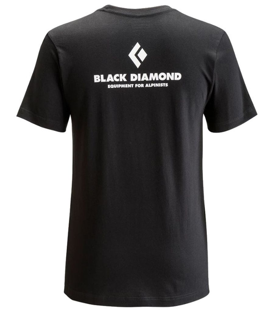 Black Diamond Equipment For Alpinist Kurzarm-t-shirt Schwarz L Herren Schwarz L