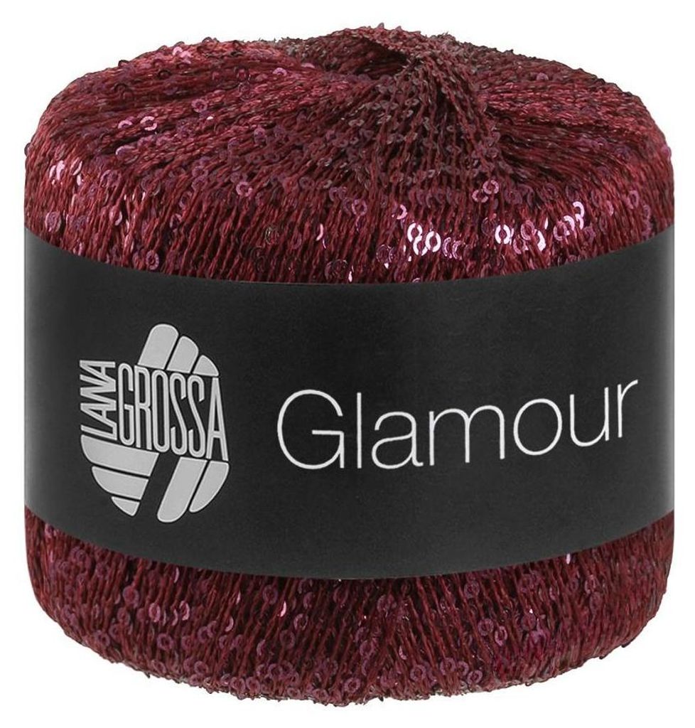 Lana Grossa - Glamour 0009 bordeaux Produktbild 