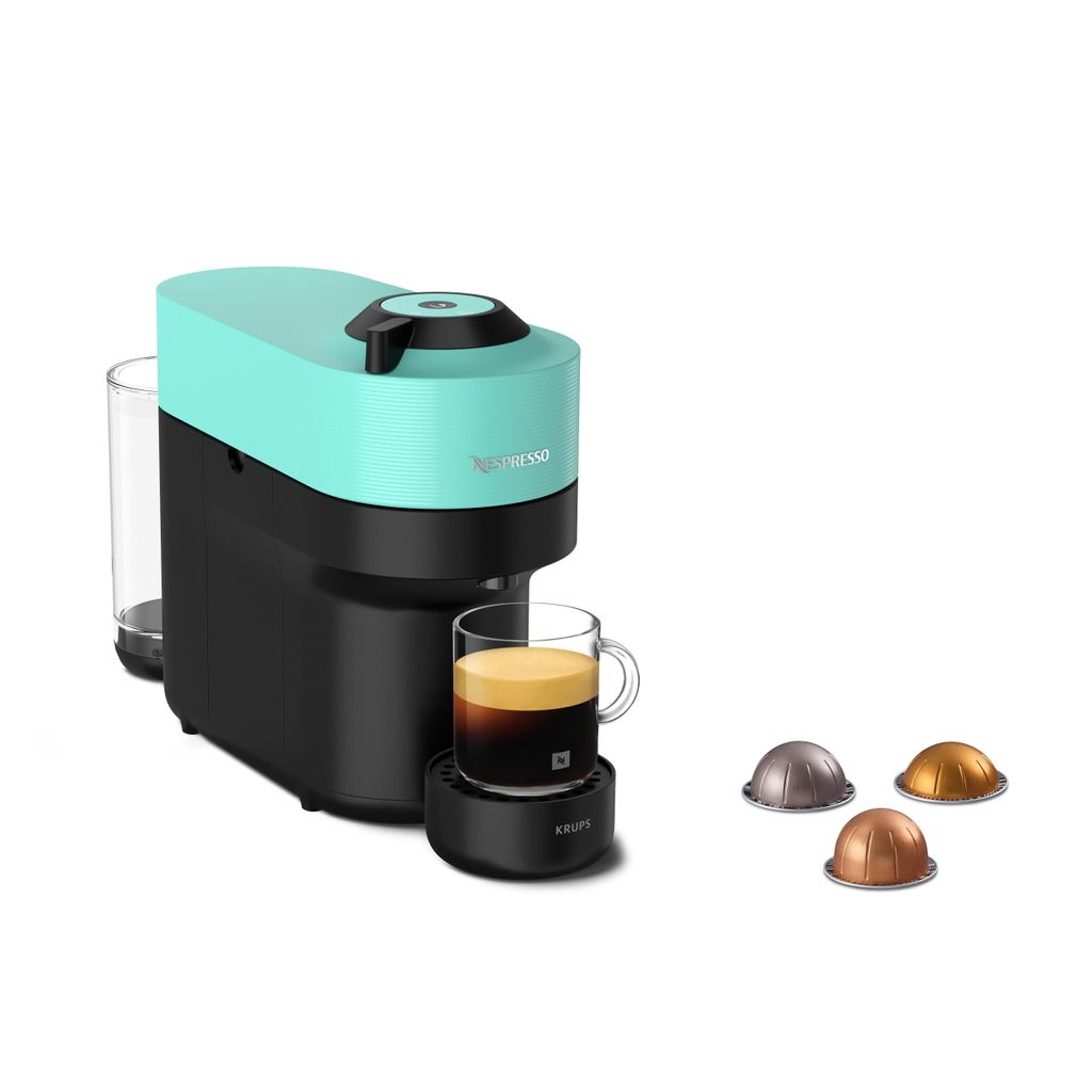 Nespresso Krups Vertuo Pop XN9204 Kapselmaschine | Aqua Mint