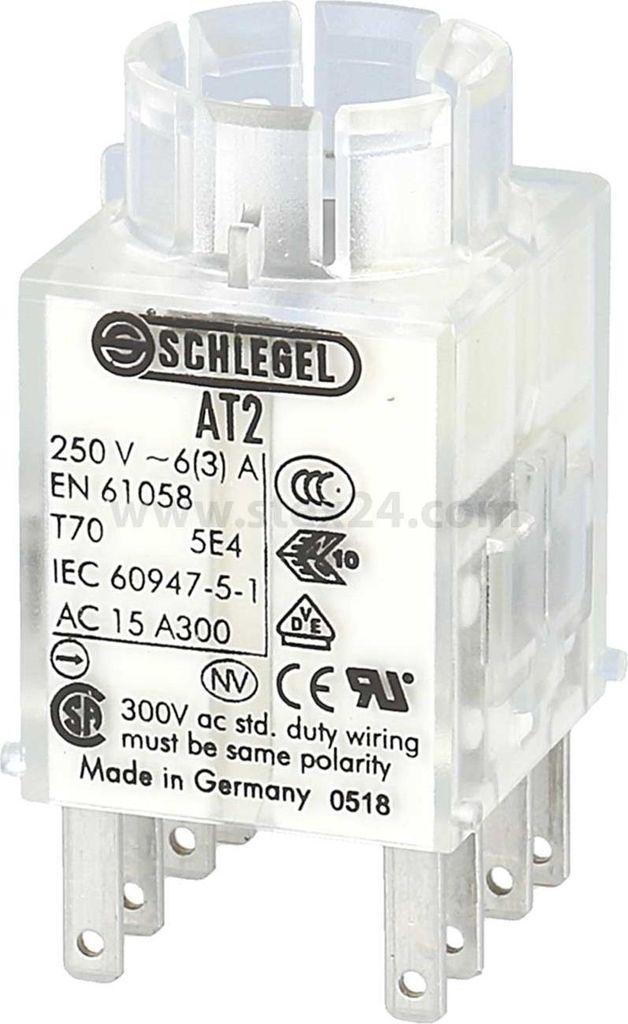 Georg Schlegel Tastkontaktgeber, 2Ö + 2S Kontaktgeber AT Produktbild 
