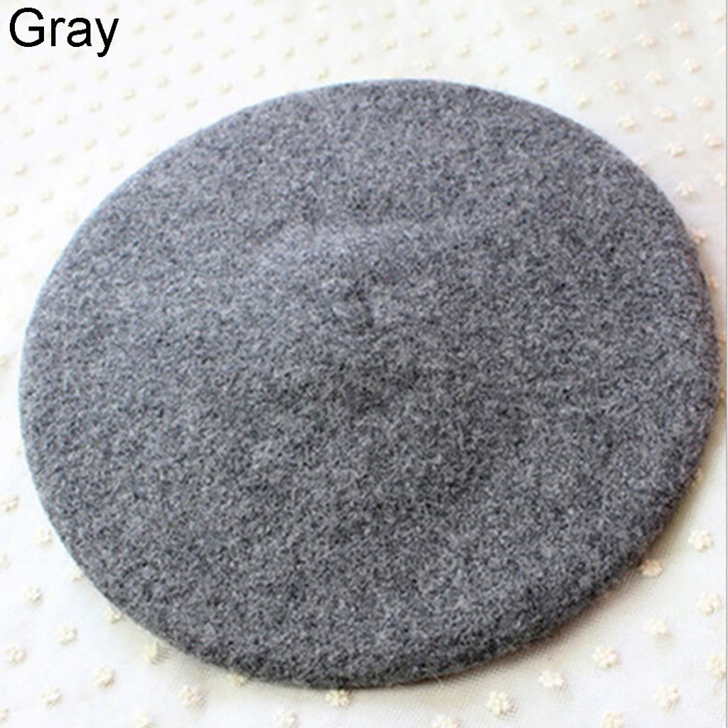 Damen Denim Französische Beret Künstler Beret Hut Produktbild-Vorschau 3