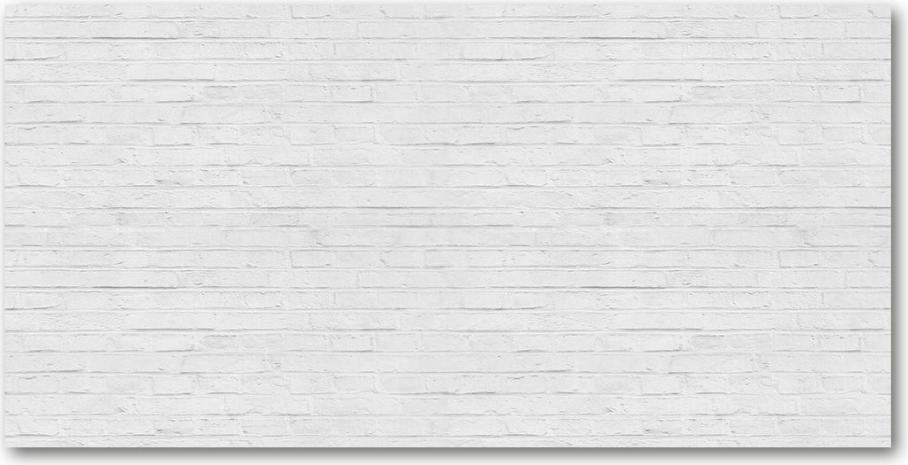 Tulup Küchenrückwand Spritzschutz aus Glas -100x50 -Spritzschutz auf gehärtetes GlasDeko Sonstige Backsteinmauer