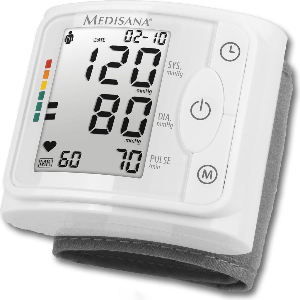 medisana BW 320 Handgelenk-Blutdruckmessgerät für Blutdruck und Pulsmessung