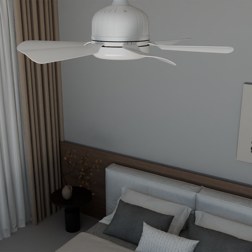 Moderná lampa so stropným ventilátorom,Stmievateľné LED Obrázok produktu 5
