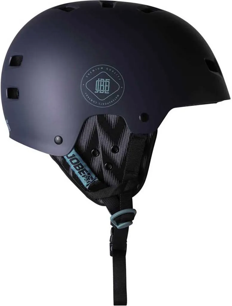 Casque de Wakeboard Jobe Base Noir M - Protection Idéale pour l'Eau
