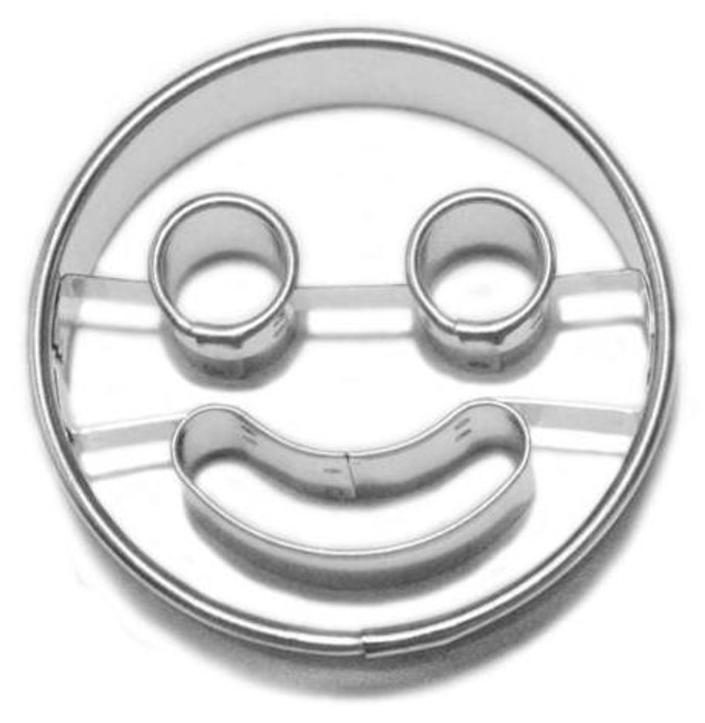 Ausstechform „Fröhliches Smiley-Gesicht“ Produktbild 