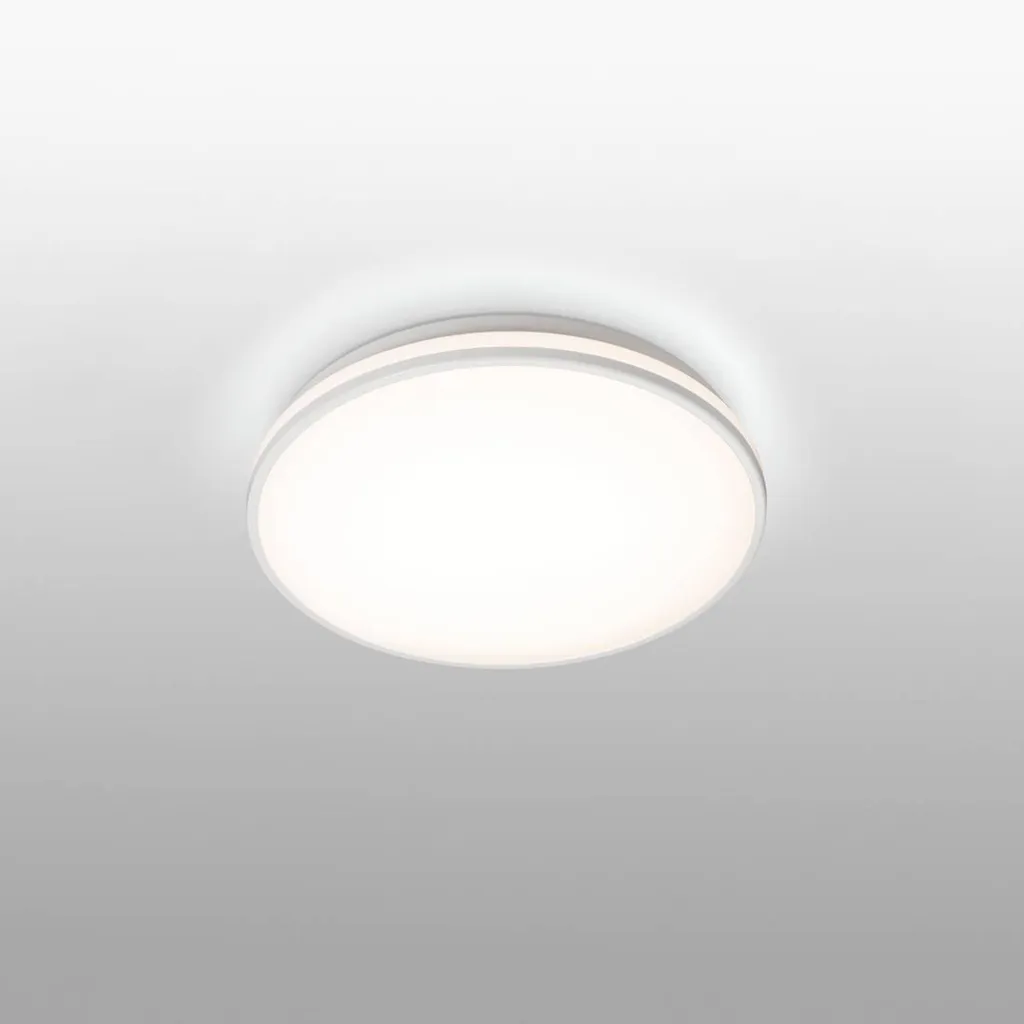 Éclairage LED pour salle de bain Foro IP44 - Plafonnier blanc rond
