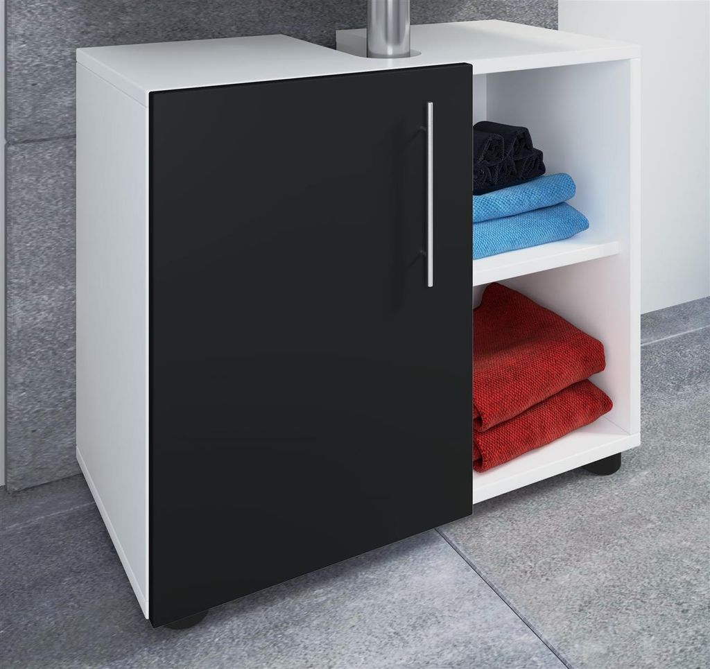VCM Holz Waschbeckenunterschrank | Badschrank | Maße: H. 51 Produktbild 