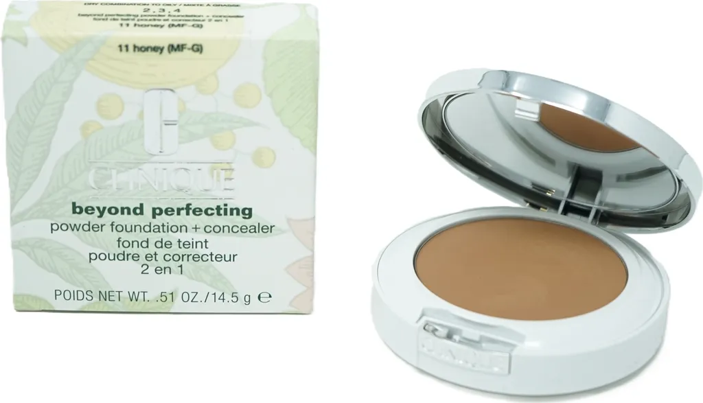 Clinique Beyond Perfecting Powder Foundation + Concealer Honey 14,5g