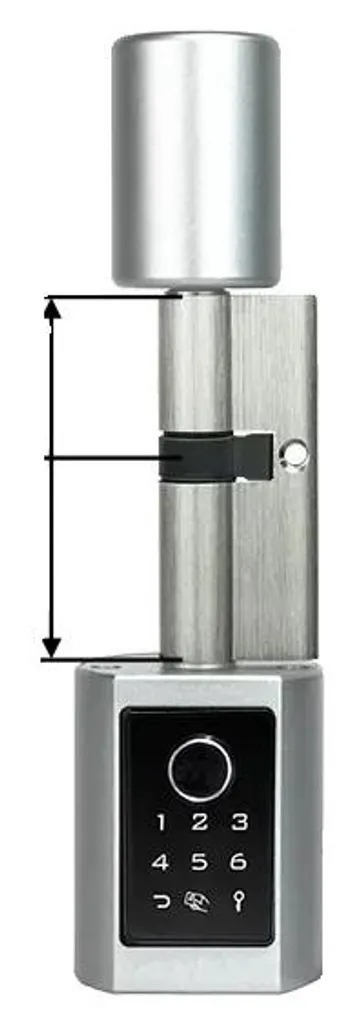 Serrure Connectée IP66 Argent 4030 : Bluetooth Stable et Finition Robuste