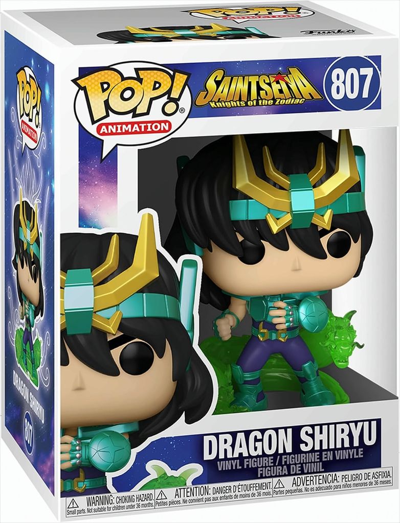 Saint Seiya - Dragon Shiryu 807 - Funko Pop! - Vinyl Figur