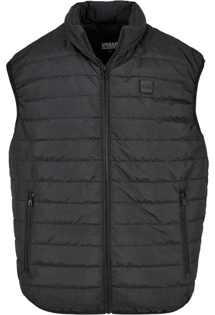 Urban Classics - Weste Wattiert für Herren TN1569 (S) (Schwarz)