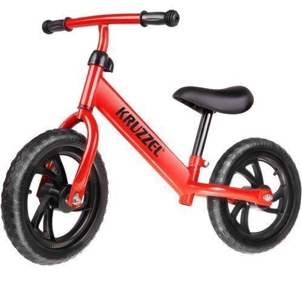 Kinderfahrrad Kid 12" Laufrad Fahrrad Rot Kinderlaufrad Spielzeug Lauflernrad B 