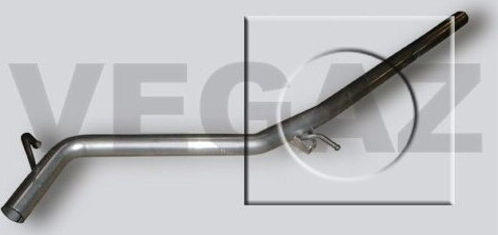 VEGAZ Abgasrohr Auspuffrohr für SEAT Exeo ST (3R5) SER-37