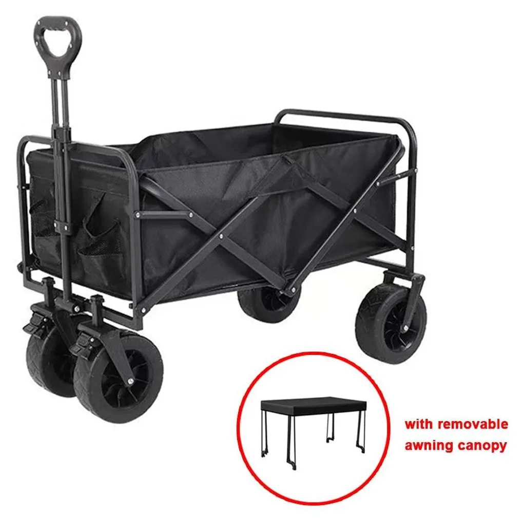 Chariot à linge - pliant - 2x 150L - cadre en aluminium - Noir | GGM Gastro