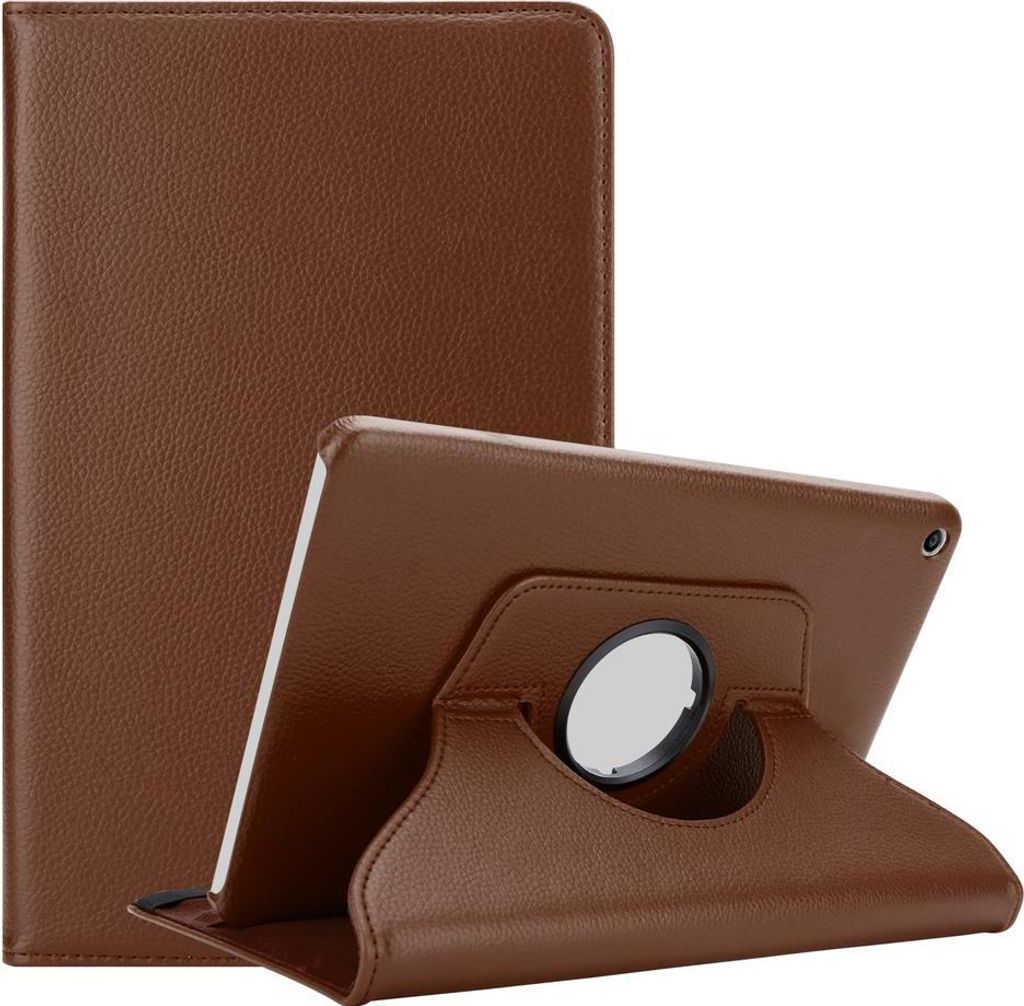 Cadorabo Hülle für Huawei MediaPad T1 8 (8.0 Zoll) Tablet Schutz Hülle in Braun Schutzhülle Etui Case Tasche Cover