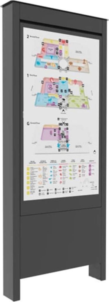 Chief Outdoor Portrait Kiosk 55" Samsung OH-F / OH-A