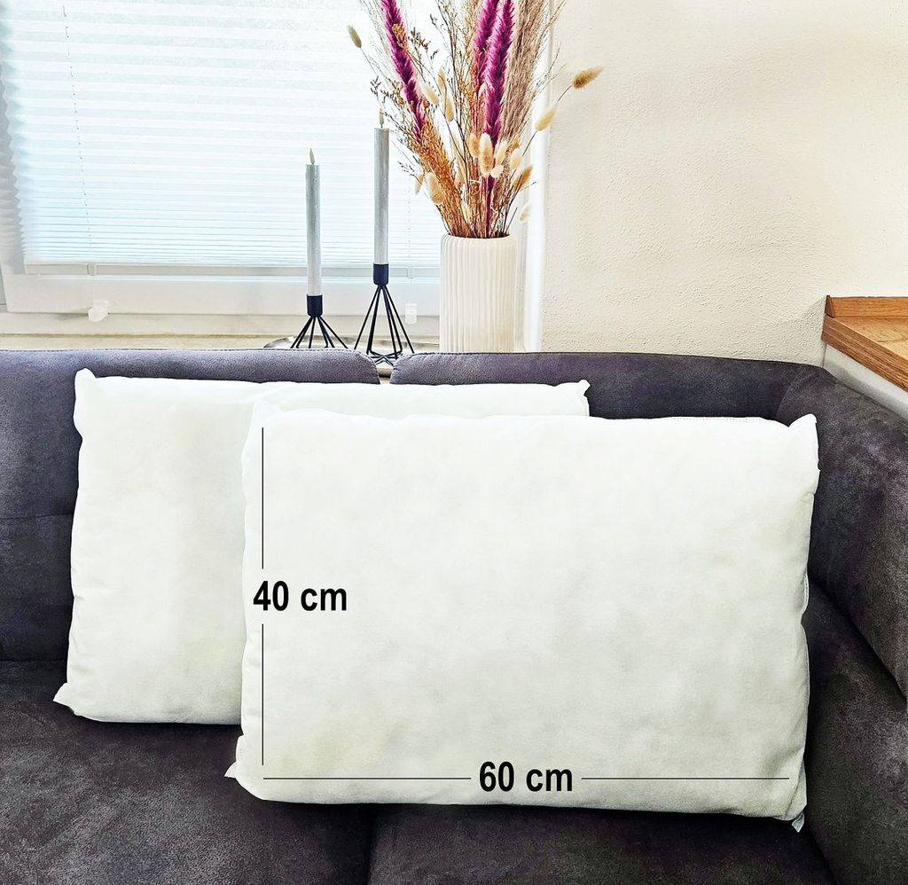 JACK 2er Set 40x40cm Outdoor Kissenhülle Bezug Wasserfest Stuhl Kissen Garten