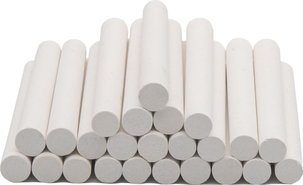 24x Tafelkreide Schulkreide Stiftkreide Malkreide Malen Schreiben Kreide Weiß