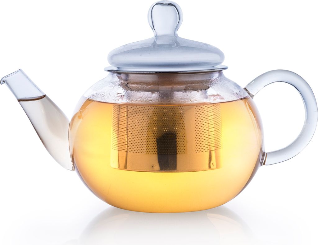 Creano Teekanne aus Glas 0,8l, 3-Teilige Glasteekanne mit Produktbild 