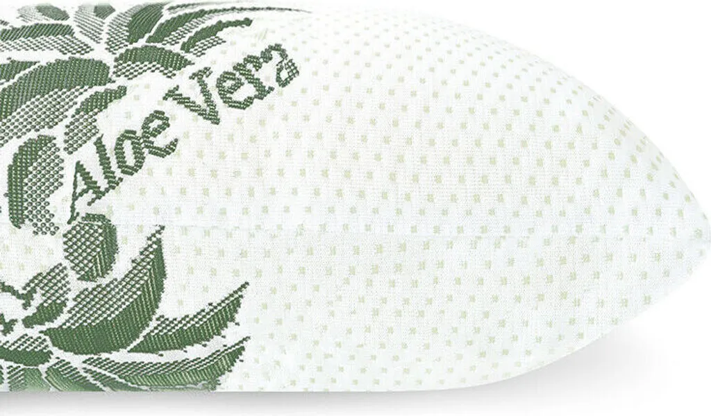 Oreiller de repos cervical 40x80 cm avec housse à l'aloe vera bio