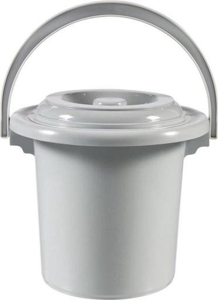 Curver | Vedro na toaletu | 5 l | Svetlo šedá Obrázok produktu 
