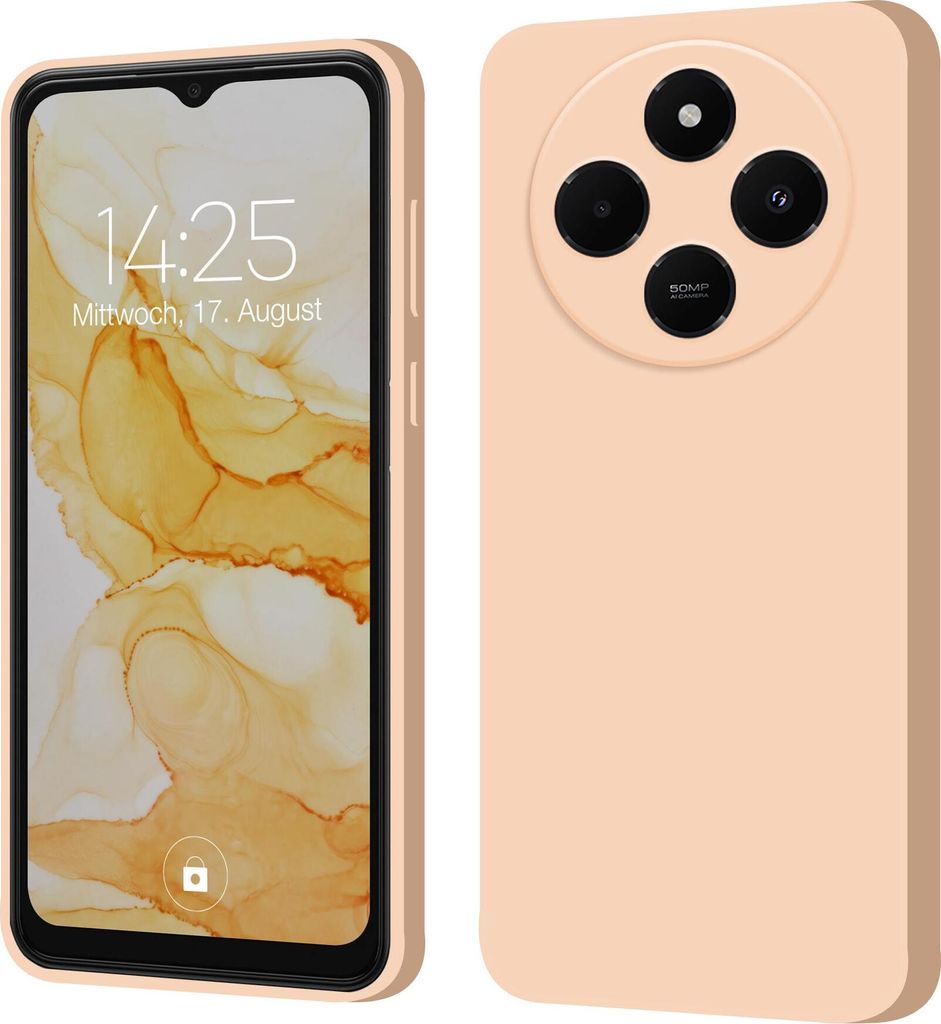 Hülle für Xiaomi Redmi 14C Case Cover Bumper Silikon Produktbild 