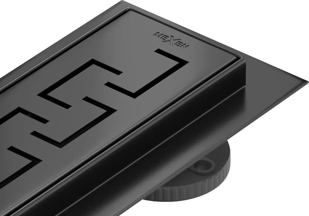 Mexen Flat M15 scarico lineare 100 cm, nero - 1724100-15