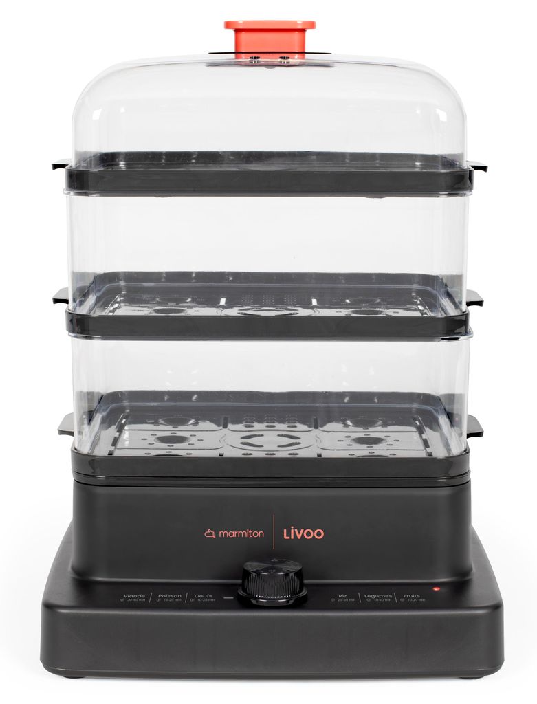 3-korb-dampfgarer 1200 w Livoo DOC300 Produktbild 