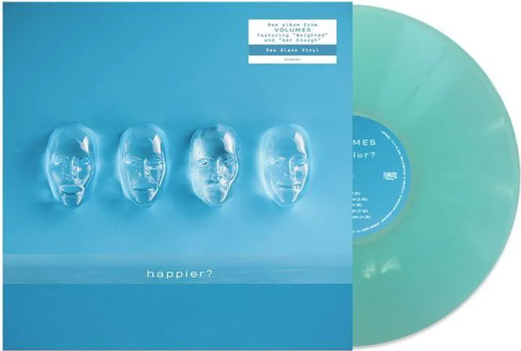 Volumes Happier ? Vinyle Vert Verre de Mer LP - Édition Limitée Metalcore - 2