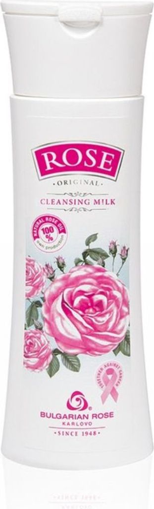 Bulgarian Rose Lait nettoyant démaquillant Lait cosmétique Image du produit 