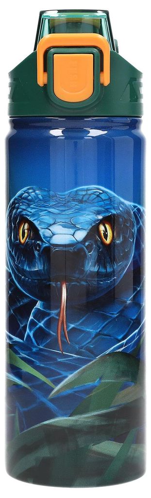 Depesche Adventure World Trinkflasche Edelstahl Schlange
