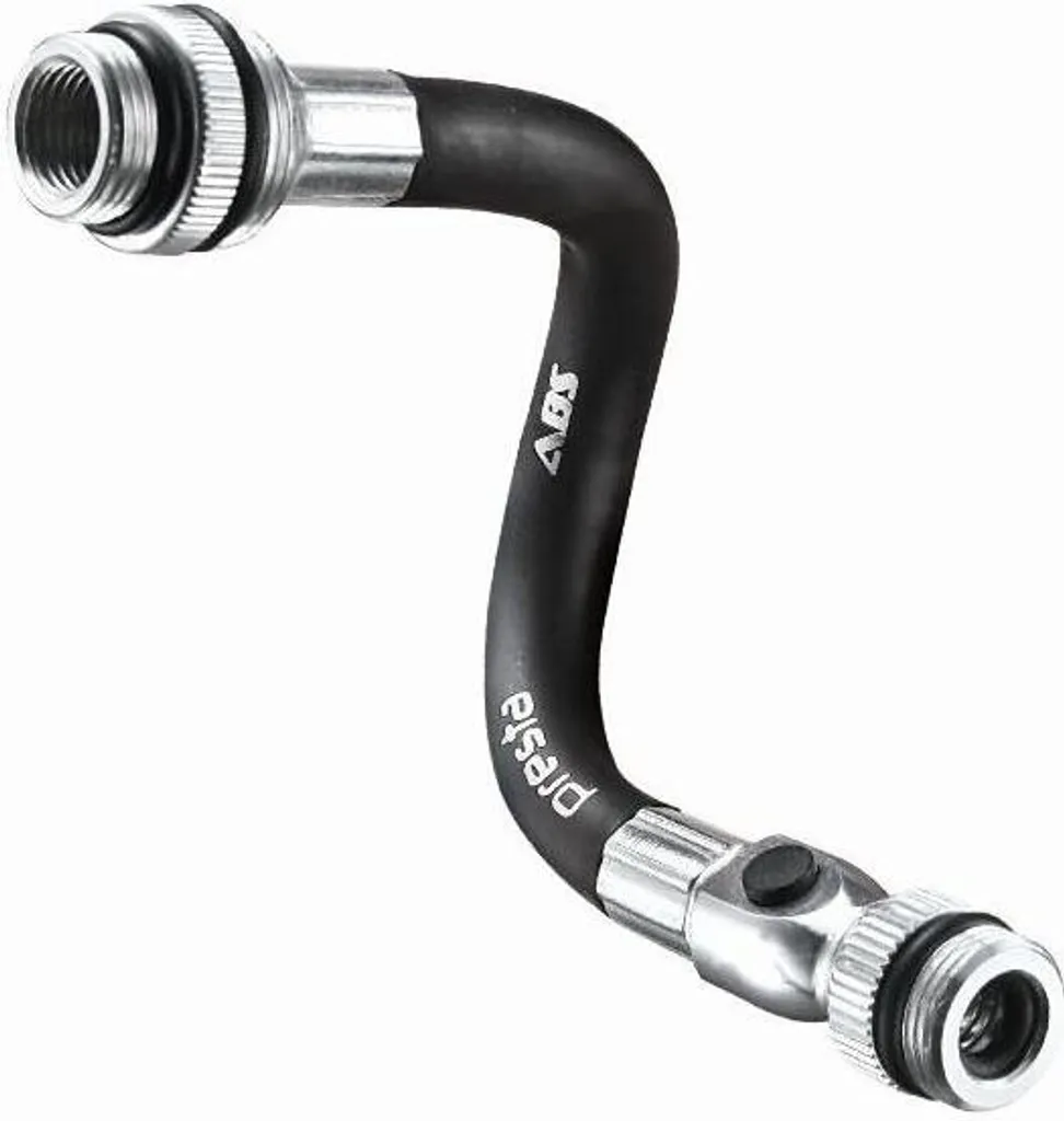 Évitez les Fuites d'Air avec le Tuyau Lezyne ABS Flex Hose Noir et Argent