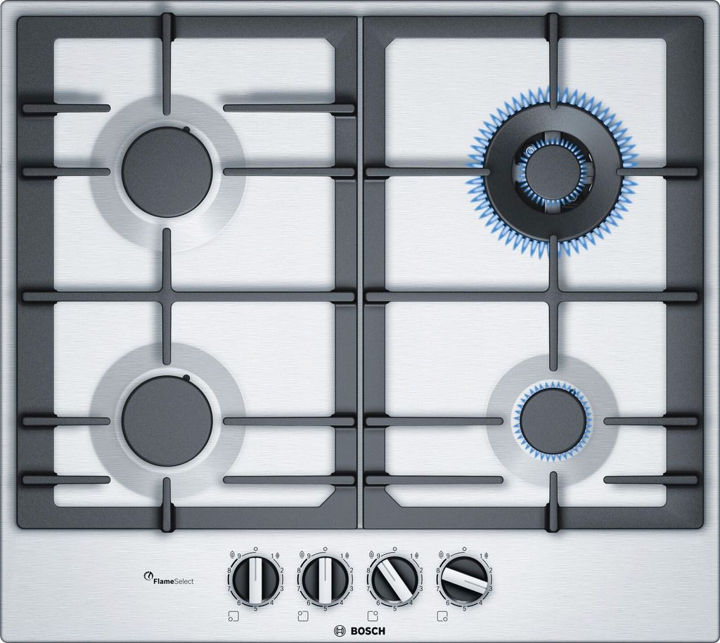 Bosch Serie 6 PCH6A5B90 Płyta grzewcza stal nierdzewna do Zdjęcie produktu