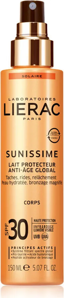 Lierac Sunissime SPF 30 150ml Spray - Solare Anti-Età Corpo Miglior Prezzo