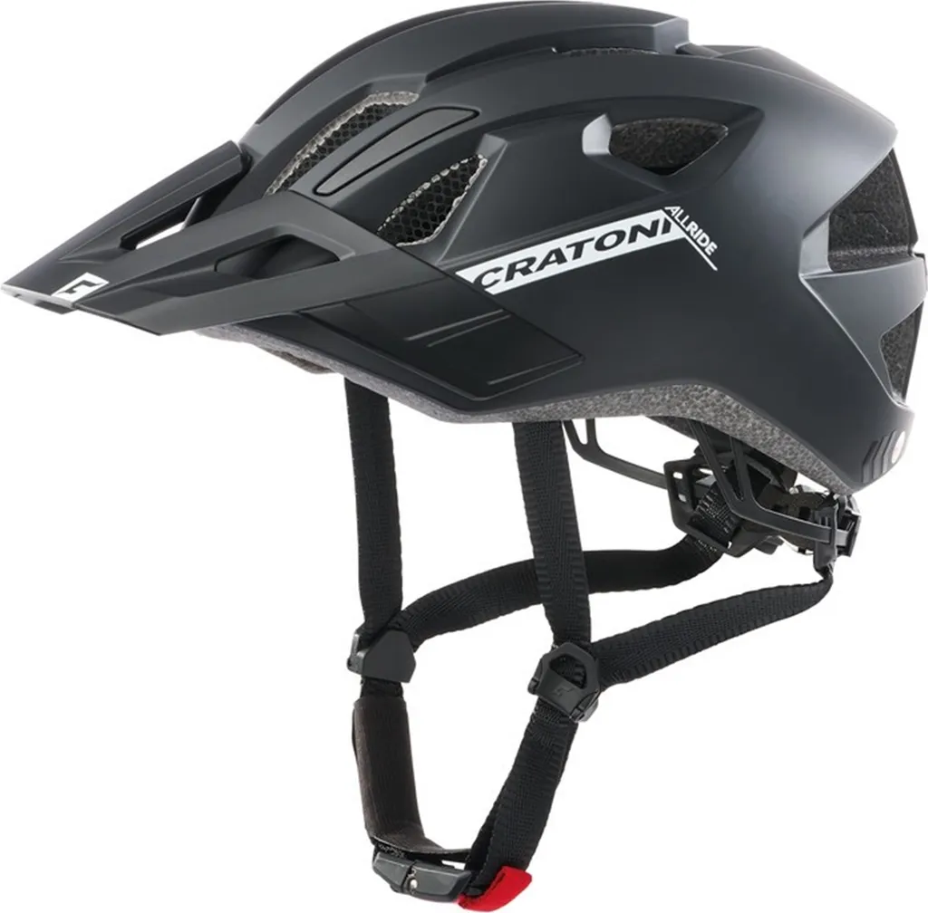 CRATONI AllRide Casque VTT Noir - Protection Légère et Design Sportif
