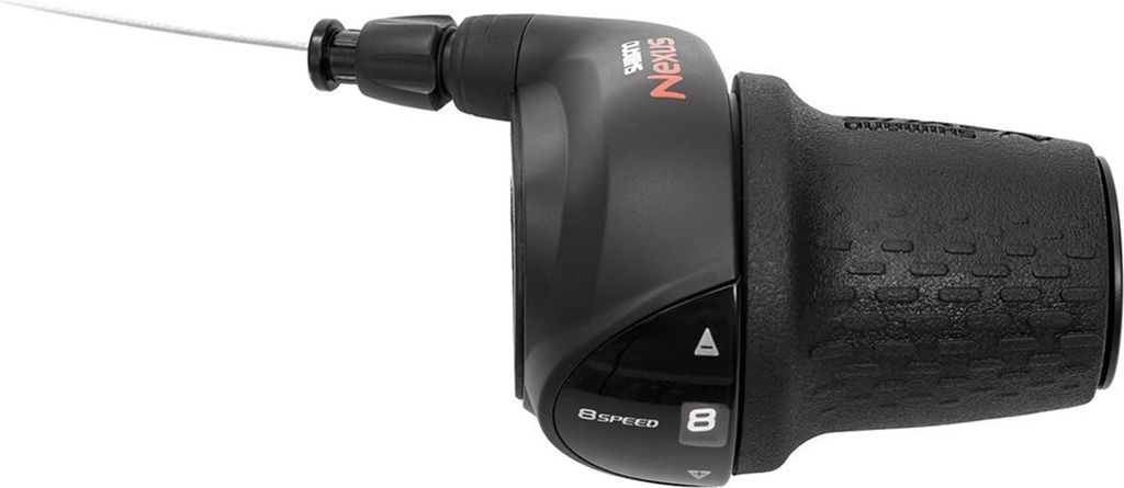 SHIMANO Revo-Schalteinheit Nexus SLC6000 für 8 G.-Nabe, mit Zug, 2100mm, schwarz, schwarz