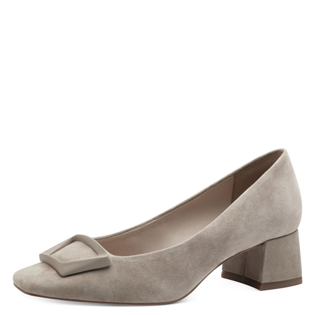 Tamaris woms court shoe Pumps sand-taupe in Gr. 41