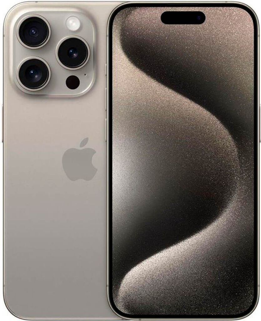 Apple iPhone 15 Pro 6.1" 128GB Natürliches Titanium