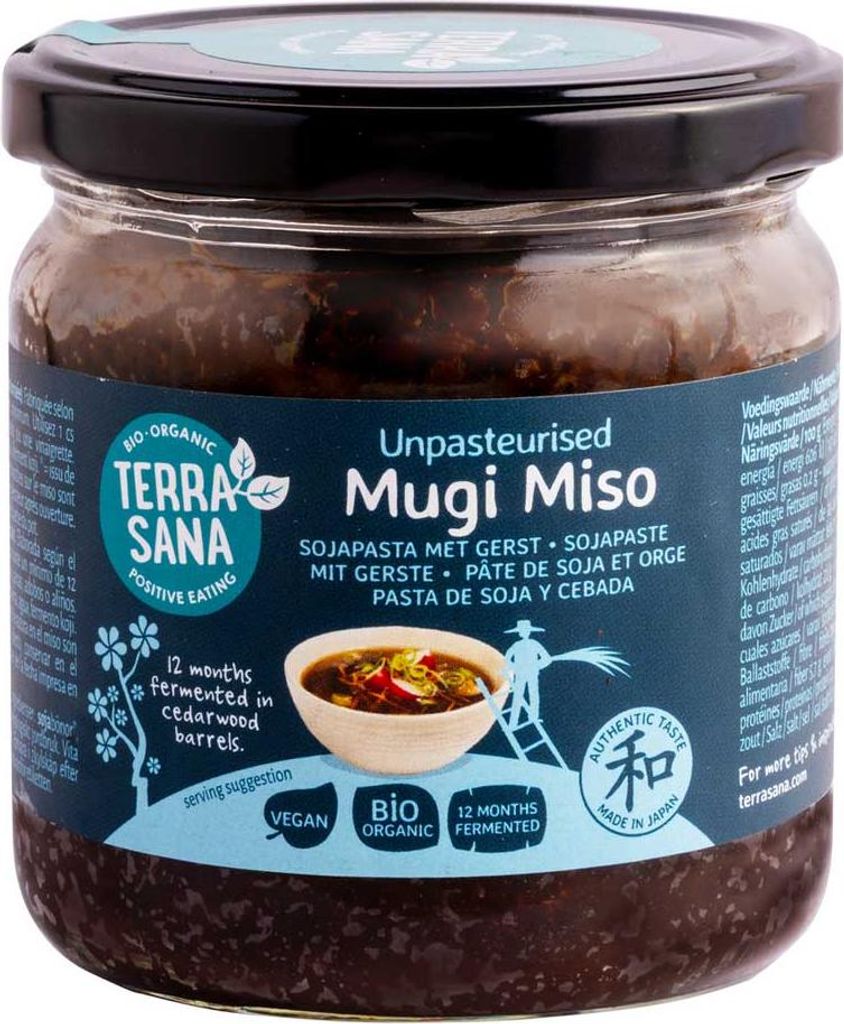 MISO MUGI (PASTA Z SOI I JĘCZMIENIA)  350 g - TERRASANA Produktbild 