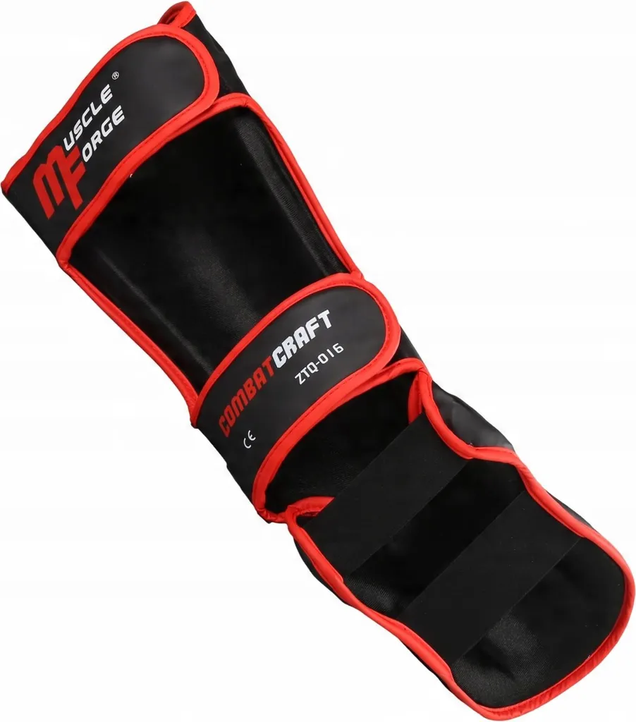 Protège-tibias de combat Martial Arts - Taille XL - Paire noire - 3