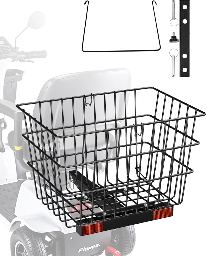Tylny kosz do hulajnogi elektrycznej VEVOR, 39 x 30 x 30 Zdjęcie produktu 