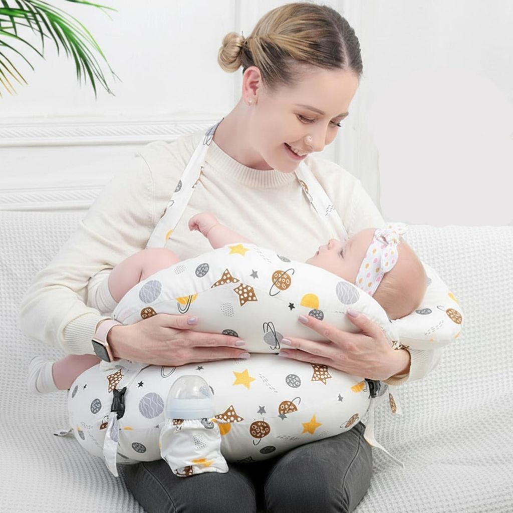 Omgoods – Ergonomisches Stillkissen aus Memory-Schaum Produktbild 